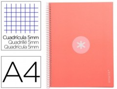 CADERNO ESPIRAL LIDERPAPEL DIN A4 ANTARTIK CAPA FORRADA 80F