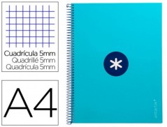 CADERNO ESPIRAL LIDERPAPEL DIN A4 ANTARTIK CAPA FORRADA 80F