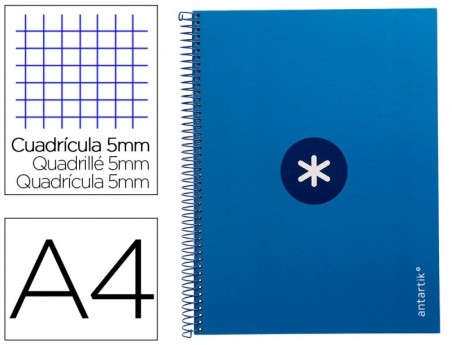 CADERNO ESPIRAL LIDERPAPEL DIN A4 ANTARTIK CAPA FORRADA 80F