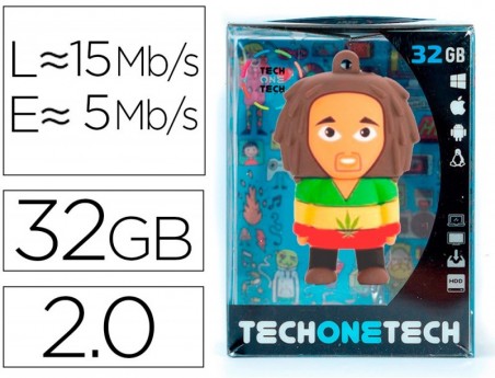 PEN DRIVE USB TECH ONE TECH BOB 32 GB