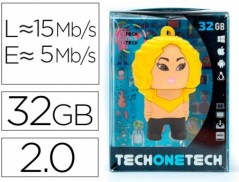 PEN DRIVE USB TECH ONE TECH SHASHA KIRA 32 GB