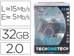 PEN DRIVE USB TECH ONE TECH CAMARA FOTOS THE PERFECT ONE 32