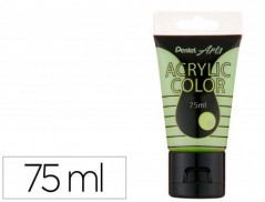 TINTA ACRILICA PENTEL EM TUBO DE 75 ML COR ESPECIAL AMARELO