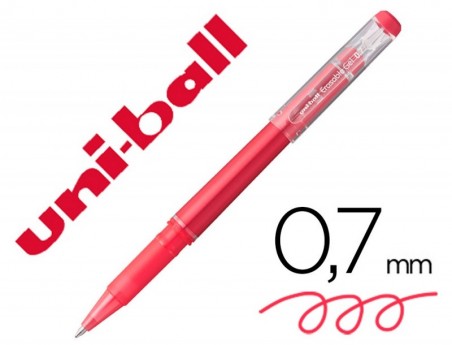 12un MARCADOR UNI-BALL ROLLER UF-222 TINTA GEL APAGAVEL 0,7