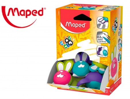 BORRACHA MAPED CROC CROC DUO COELHO CORES SORTIDAS