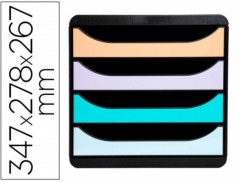 BLOCO CLASSIFICADOR DE SECRETARIA EXACOMPTA BIG-BOX AQUAREL