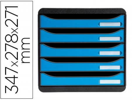 BLOCO CLASSIFICADOR SECRETARIA EXACOMPTA BIG-BOX CLEAN SAFE