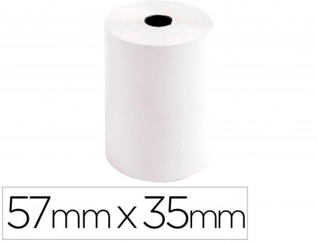 10un ROLO CALCULADORA EXACOMPTA SAFE CONTACT TERMICO 57 MM X