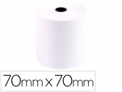 10un ROLO CALCULADORA EXACOMPTA ELECTRO OFFSET 70 MM X 70 MM
