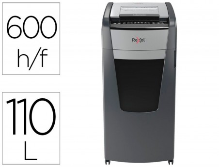 DESTRUIDORA DE DOCUMENTOS REXEL OPTIMUM AUTO+ 600X EU CAPACI
