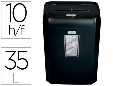 DESTRUIDORA DE DOCUMENTOS REXEL PROMAX QS RSX1035 CAPACIDADE