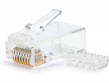 10un CONECTOR NANOCABLE RJ45 8 FIOS CATEGORIA 6