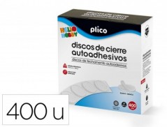 DISCO FECHO PLICO VELCRO AUTOADESIVO 20 MM DIAMETRO COR BRAN