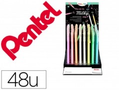 EXPOSITOR ROLLER PENTEL K108 COM 4 DUZIAS E 7 CORES PASTEL 0