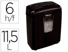 DESTRUIDORA DE DOCUMENTOS FELLOWES LX-25M CAPACIDADE 6F SEGU