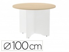 MESA DE REUNIOES ROCADA REDONDA 3005AW01 ESTRUTURA MADEIRA S