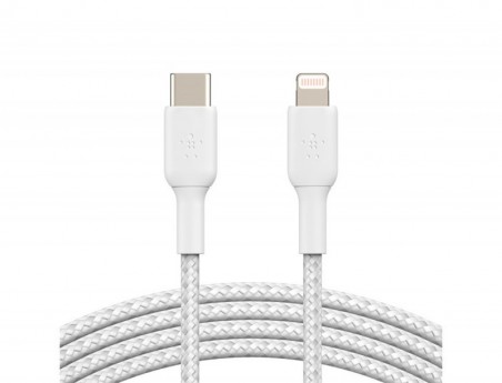 CABO TRANCADO BELKIN CAA004BT1MWH USB-C A LIGHTNING BOOST CH