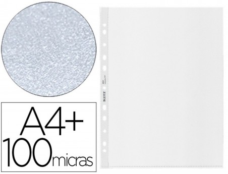 BOLSA CATALOGO/MICA LEITZ DIN A4+ MULTIPERFURADA 100 MC MART