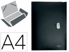 PASTA LEITZ RECYCLE ELASTICOS TRES ABAS DIN A4 POLIPROPILENO