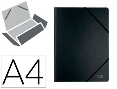 PASTA LEITZ RECYCLE ELASTICOS DIN A4 CARTAO RECICLAVEL 100%