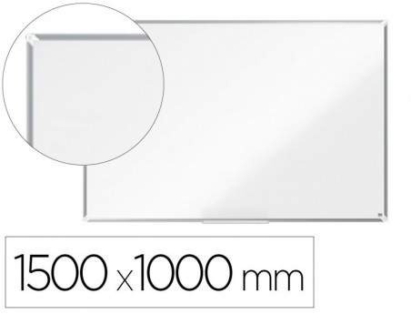 QUADRO BRANCO NOBO PREMIUM PLUS ACO LACADO MAGNETICO 1500X10
