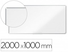 QUADRO BRANCO NOBO PREMIUM PLUS ACO LACADO MAGNETICO 2000X10