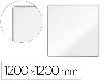 QUADRO BRANCO NOBO PREMIUM PLUS MELAMINA 1200X1200 MM