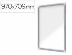 VITRINA DE ANUNCIOS NOBO PREMIUM PLUS MAGNETICA DE EXTERIOR