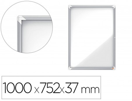 VITRINA DE ANUNCIOS NOBO PREMIUM PLUS MAGNETICA 9 X DIN A4 1