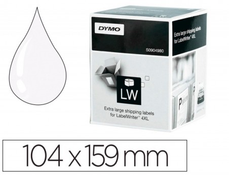 ETIQUETA ADESIVA DYMO LABELWRITER PARA ENVIO 104X159 MM BRAN