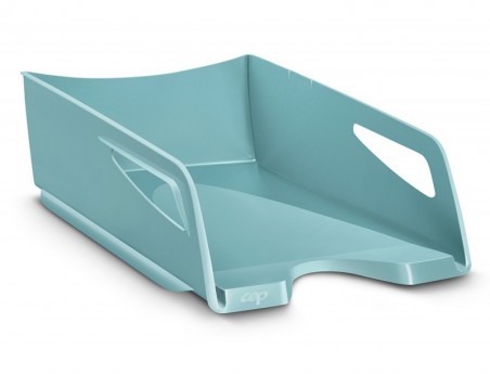 BANDEJA DE SECRETARIA CEP RIVIERA PLASTICO MAXI COR VERDE AG