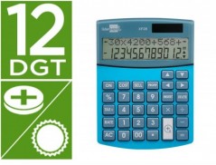 CALCULADORA LIDERPAPEL DE SECRETARIA XF28 12 DIGITOS SOLAR E