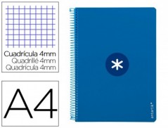 CADERNO ESPIRAL LIDERPAPEL A4 ANTARTIK CAPA DURA 80F 100GR Q