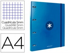 PASTA LIDERPAPEL ANTARTIK COM RECARGA DIN A4 QUADRICULA 5MM