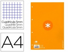 RECARGA COLADA LIDERPAPEL ANTARTIK QUADRICULA DE 5MM DIN A4