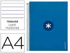 CADERNO ESPIRAL LIDERPAPEL DIN A4 ANTARTIK CAPA FORRADA 120