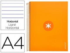 CADERNO ESPIRAL LIDERPAPEL DIN A4 ANTARTIK CAPA FORRADA 120