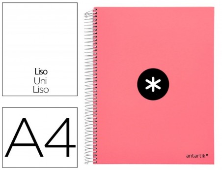 CADERNO ESPIRAL LIDERPAPEL DIN A4 ANTARTIK CAPA FORRADA 120