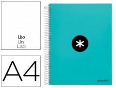 CADERNO ESPIRAL LIDERPAPEL DIN A4 ANTARTIK CAPA FORRADA 120