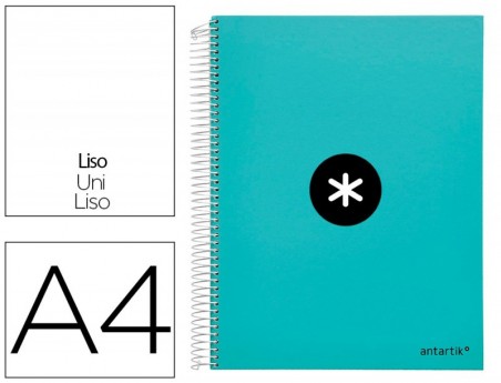 CADERNO ESPIRAL LIDERPAPEL DIN A4 ANTARTIK CAPA FORRADA 120