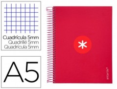 CADERNO ESPIRAL LIDERPAPEL DIN A5 ANTARTIK CAPA FORRADA 120