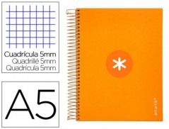 CADERNO ESPIRAL LIDERPAPEL DIN A5 ANTARTIK CAPA FORRADA 120