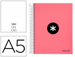 CADERNO ESPIRAL LIDERPAPEL DIN A5 ANTARTIK CAPA FORRADA 120