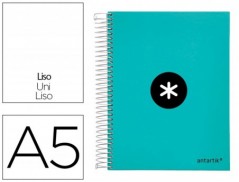 CADERNO ESPIRAL LIDERPAPEL DIN A5 ANTARTIK CAPA FORRADA 120
