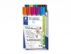 MARCADOR STAEDTLER LUMOCOLOR 351 PARA QUADRO BRANCO PONTA RE