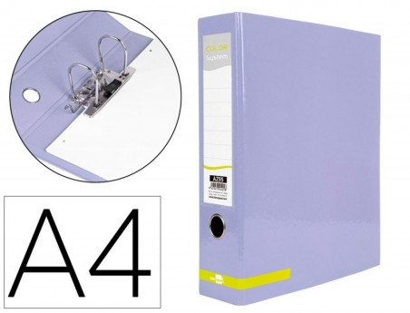 PASTA DE ARQUIVO DE ALAVANCA LIDERPAPEL COLOR SYSTEM CARTAO