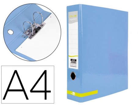 PASTA DE ARQUIVO DE ALAVANCA LIDERPAPEL COLOR SYSTEM CARTAO