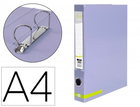 PASTA DE ARQUIVO LIDERPAPEL COLOR SYSTEM CARTAO FORRADO DIN