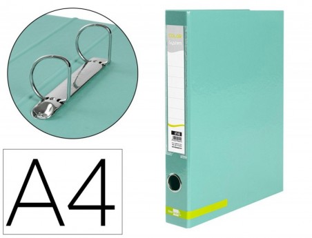 PASTA DE ARQUIVO LIDERPAPEL COLOR SYSTEM CARTAO FORRADO DIN