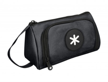 ESTOJO ESCOLAR ANTARTIK COM BOLSO FRONTAL DESDOBRAVEL COR PR